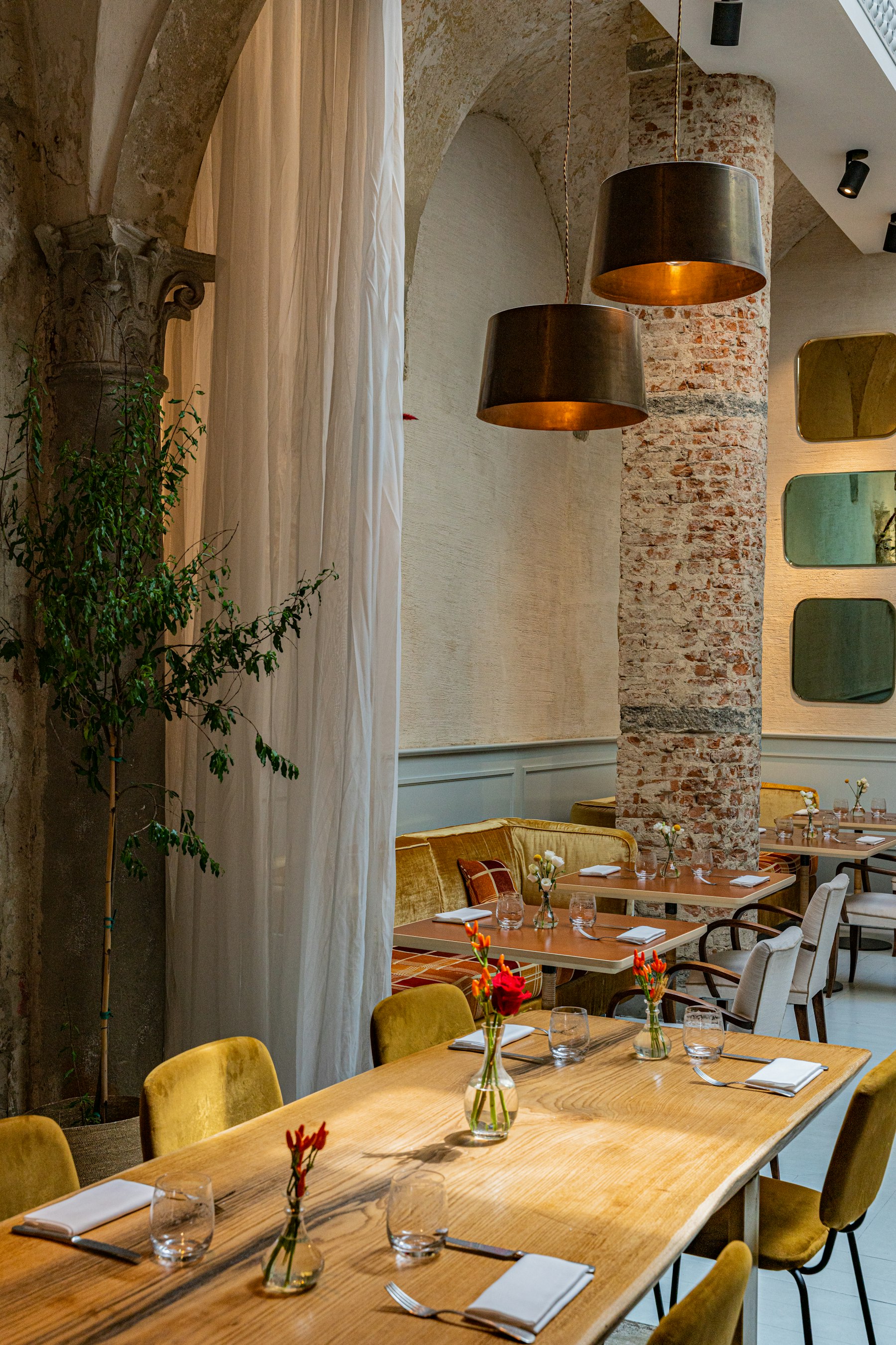 Gemütliche Sitznische im Cafe Kranister